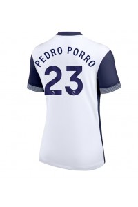 Tottenham Hotspur Pedro Porro #23 Voetbaltruitje Thuis tenue Dames 2024-25 Korte Mouw